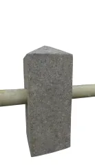 Zaunelement für einen Bambusstab, gerade, 50 cm 