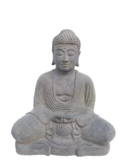 Sitzender Buddha, japanisch, 25 cm 