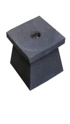SALE - Umbrella stand with 4,5 cm ø hole 
