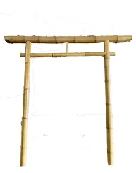 Torii S mit Bambus verpackt. 