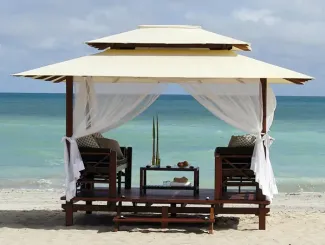 Gazebo garden house with Bali ambience 