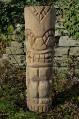 Tiki Statue Polynesien Stil - Modell 4 (ganzer Körper) 