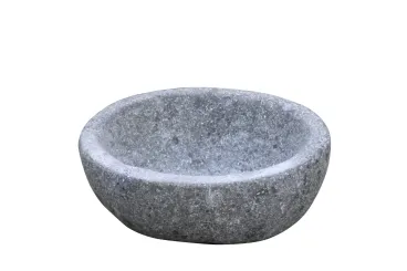 SALE – Basanit-Schale Modell Crazy, Größe S, glatt 
