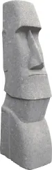 Moai head, 400 cm H 
