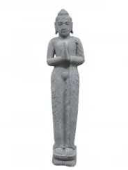 Stehender Buddha "Namaste", indisch, in verschiedenen Größen, 175 cm