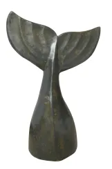 Schwanz, 102 cm Höhe | GRC (Fasersteinguss), Kupferfinish 