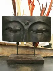 Buddha-Augen, 30 cm Weichholz, braun 