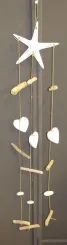 Deko-Mobile Stern, ca. 100 cm, Treibholz, natur 