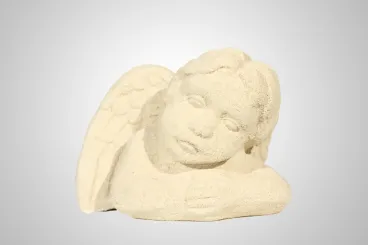 SALE – Engelfigur, liegend, 11 cm 
