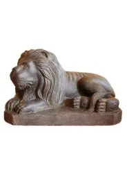 SALE – Liegender Löwe, 80 cm 