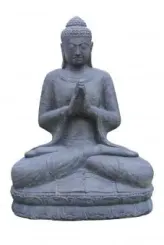 Sitzender Buddha "Namaste", indisch, in verschiedenen Größen, 150 cm,  Hohlguss