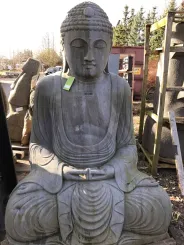 Sitzender Buddha, japanisch, 200 cm 