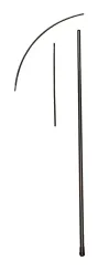 Telescopic pole, just 3m with plastic sheet attachment 