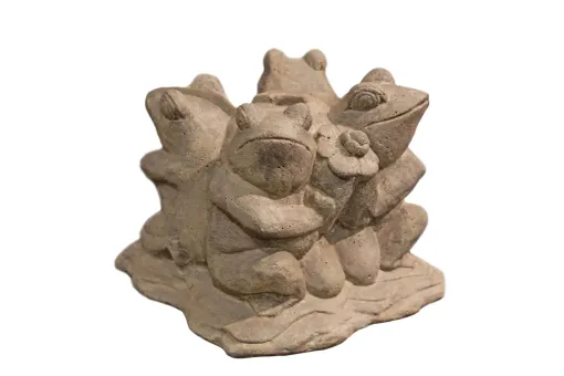 Frosch als Schirmständer, 35 cm 