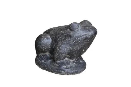 Seated frog, 13 cm H 