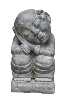 Dreamy monk Frangipani, 45 cm H 