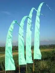 Bali Flag, satin, cream 3 meters 