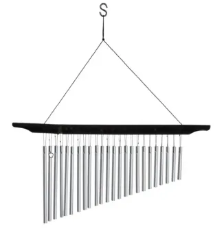 Sound play model "Osaka", with bamboo stick & 24 sound tubes 