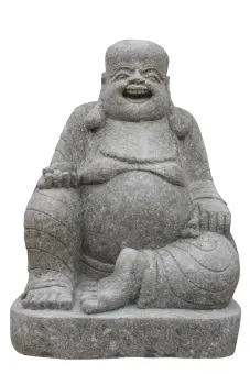 Lachender, chinesischer Buddha, 80 cm 