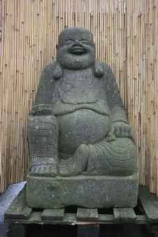 Lachender, chinesischer Buddha, 100 cm 