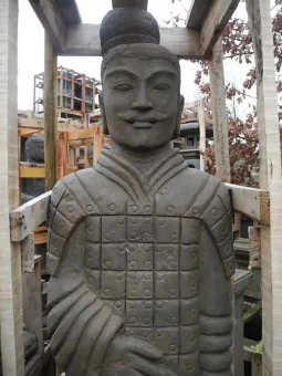 Chinesischer Krieger, stehend, 200 cm 