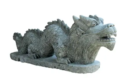 Drache auf Sockel, ca. 120 cm 