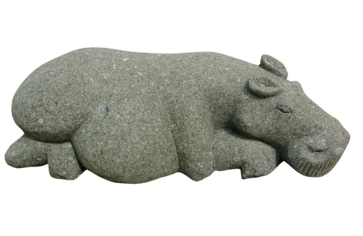 SALE – Liegendes Hippo, ca. 110 cm 