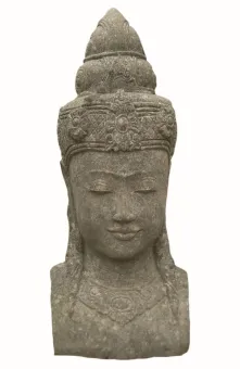 Ken Dedes, weibliche Büste, 150cm hoch 