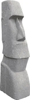 Moai head, 300 cm H 