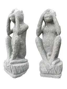 Affe, "nichts sehen", ca. 70 cm H 