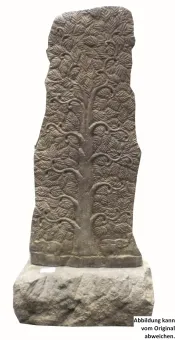 SALE - Tree relief - Size S, motif on both sides, (2 parts) 