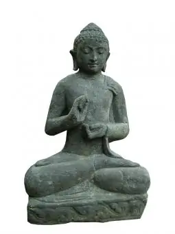Sitting Buddha "Wheel of Teaching", Indian, in various sizes, 