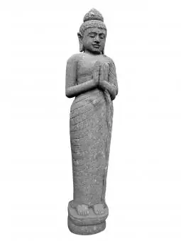 Stehender Buddha "Namaste", indisch, in verschiedenen Größen, 150 cm