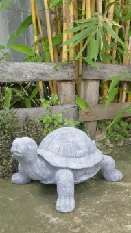 Shelby - Kleine Schildkröte, 48,5 cm Länge | Steinguss 