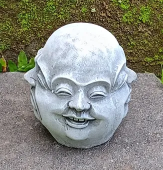 Si Mian Fo - Kleiner viergesichtiger Buddha, 12cm H | Steinguss 