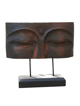 Buddha head, 75 cm H 