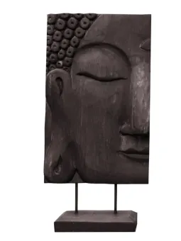Buddha head, 75 cm H 