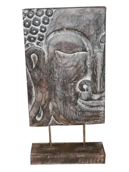 Buddha face, right 
