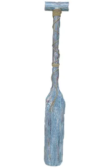 Vintage-Deko-Paddel „blau“, 120 cm 