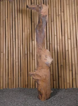 Wurzel aus Teakholz ca. 165cm hoch 