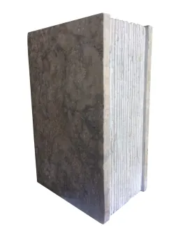 SALE – Buch aus Marmor, grau 