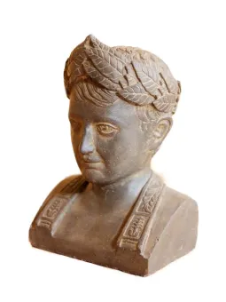Buddha head, 25 cm H 