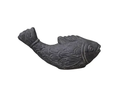 Fish on a plinth, 25 cm L 