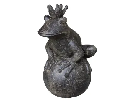 Froschkönig (Kugel), 55 cm Höhe 