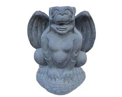 Gargoyle, approx. 60 cm H, cast stone 