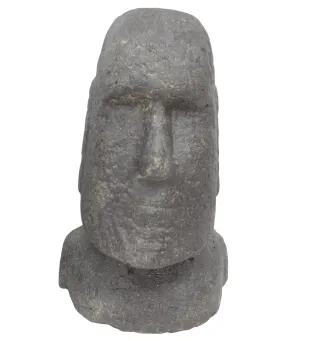 Moai, Größe S (15- 40 cm) 20 cm (Vollguss)