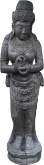 Stehende Dewi Sri – Balis Reisgöttin, 153 cm H 