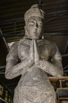 Standing Dewi Sri - Bali's Rice Goddess, 43 cm H 