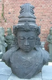 Shiva, Büste, ca. 70 cm hoch 