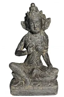 Sitzende Dewi Sri – Balis Reisgöttin, 35 cm 